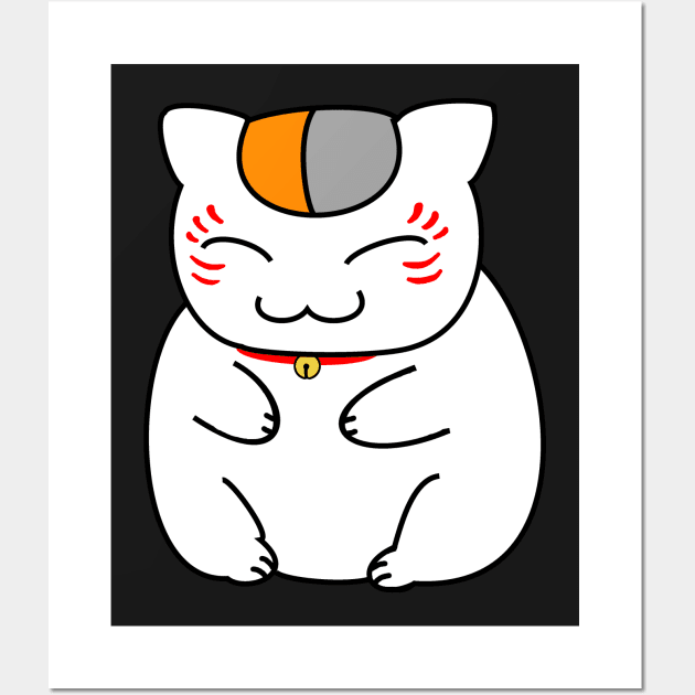 Nyanko Wall Art by masterfuu